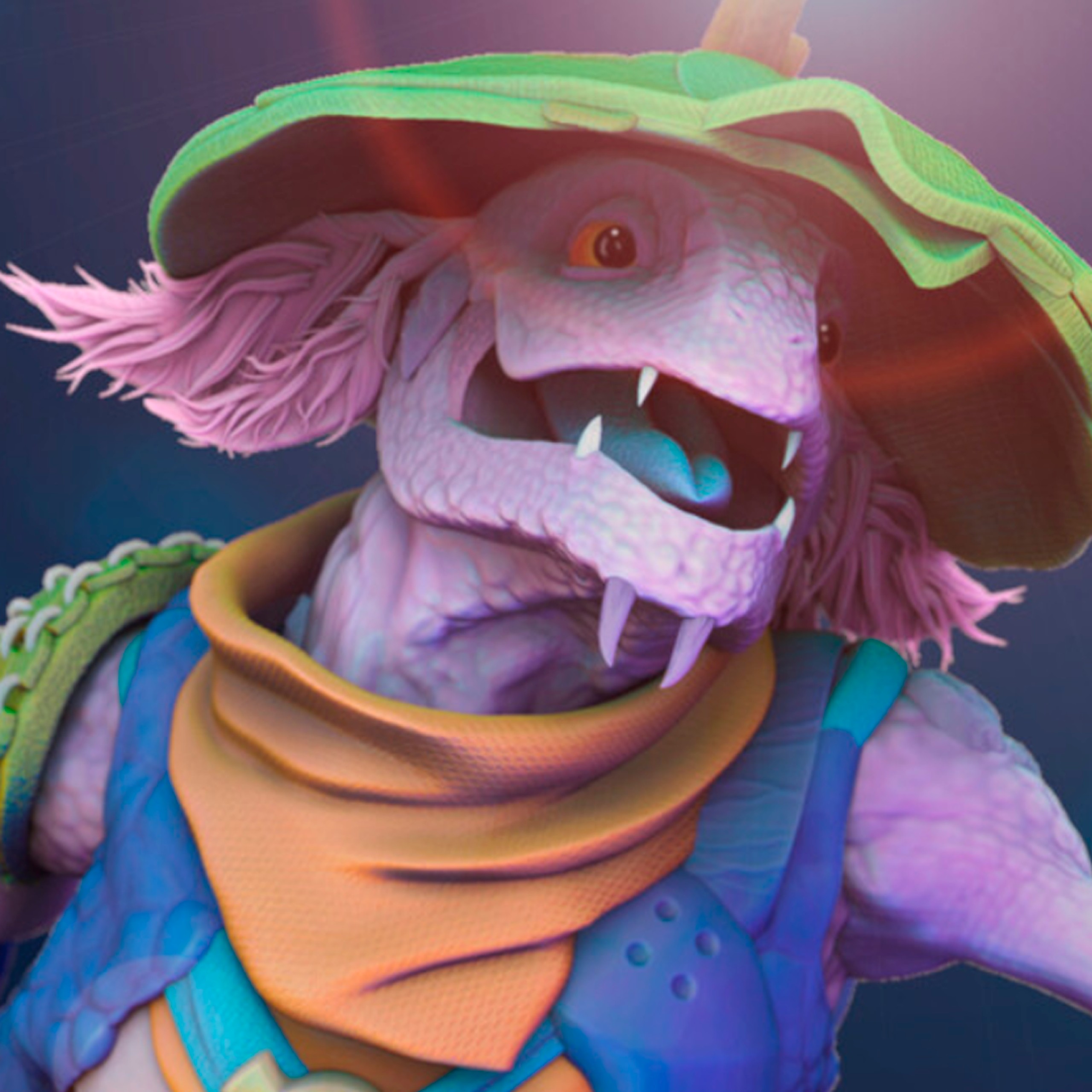 “LIZARD” Based in Uliana Ghostysheva Artwork