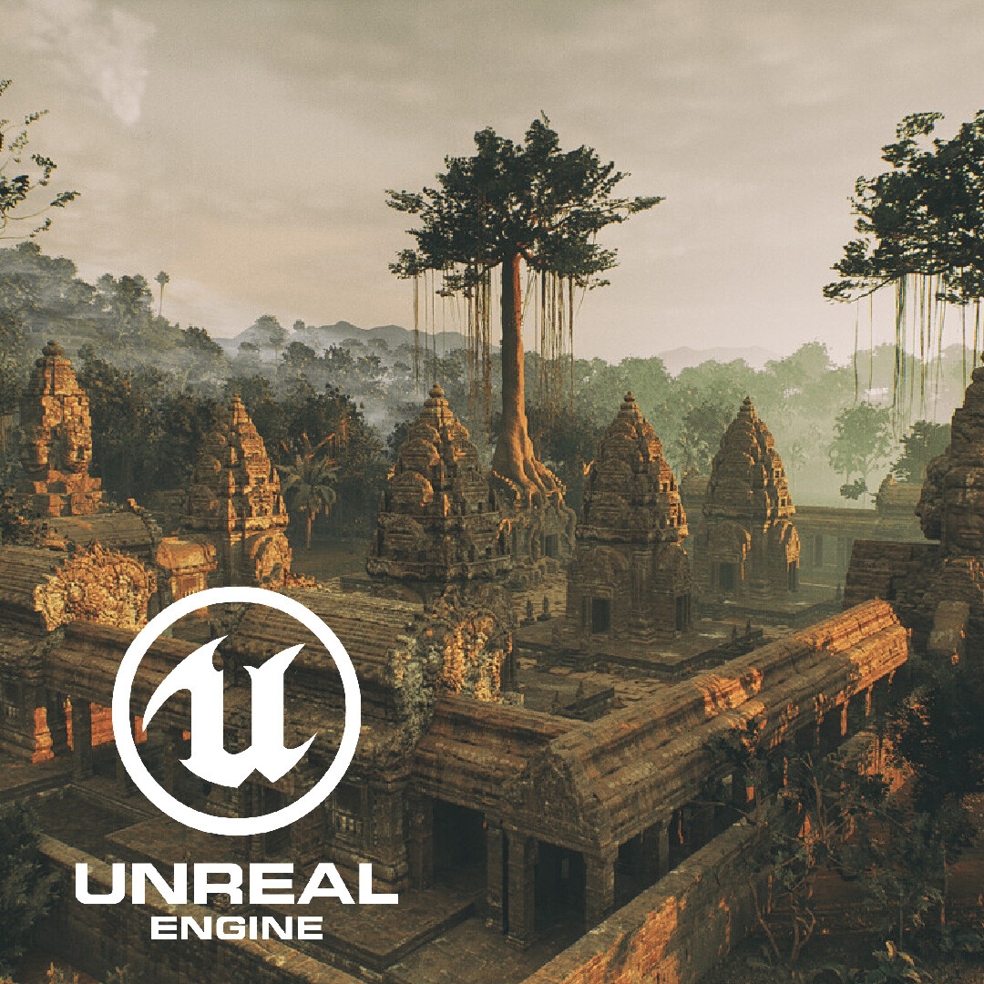 Ancient Temple complex | UE5