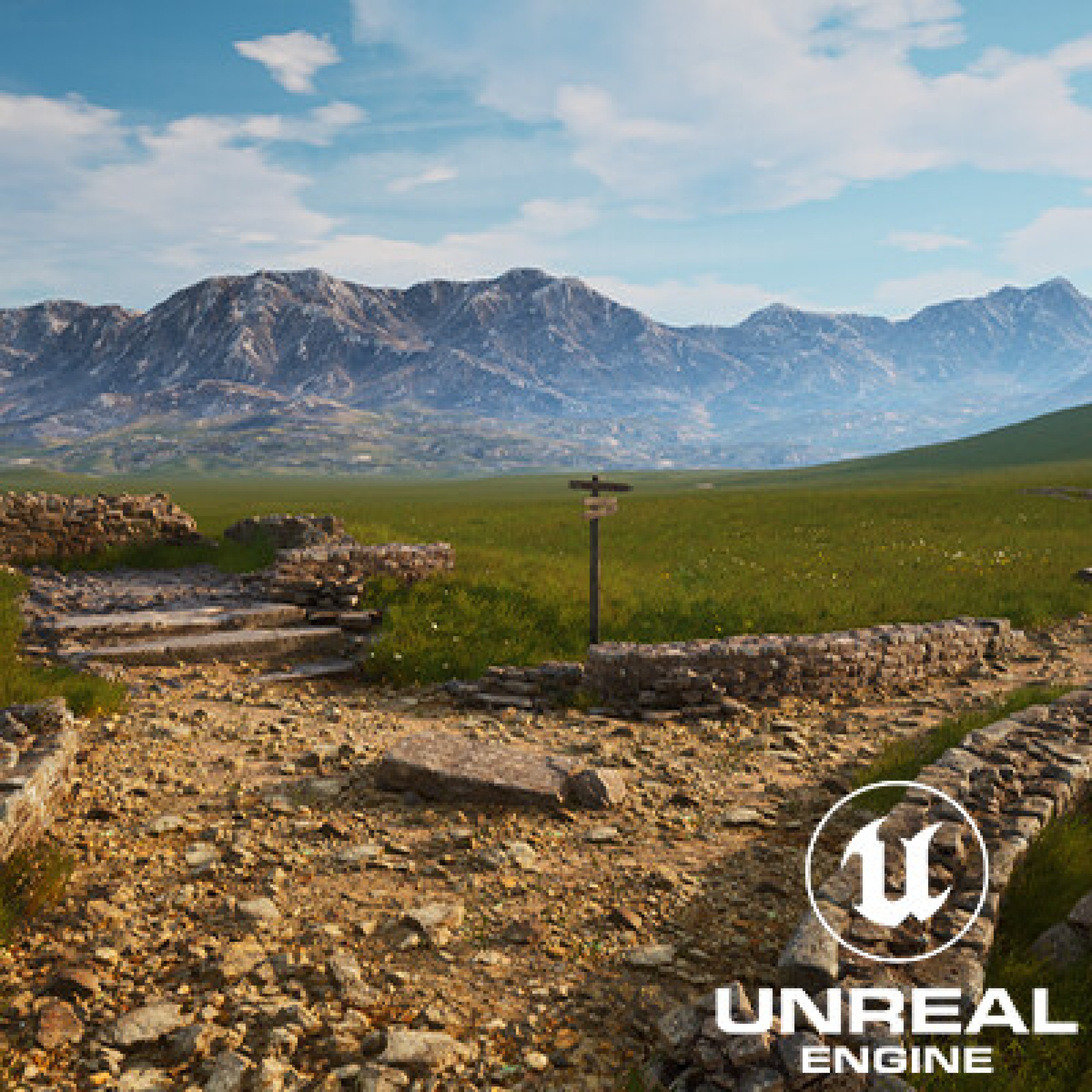 UE4 Valley Environment