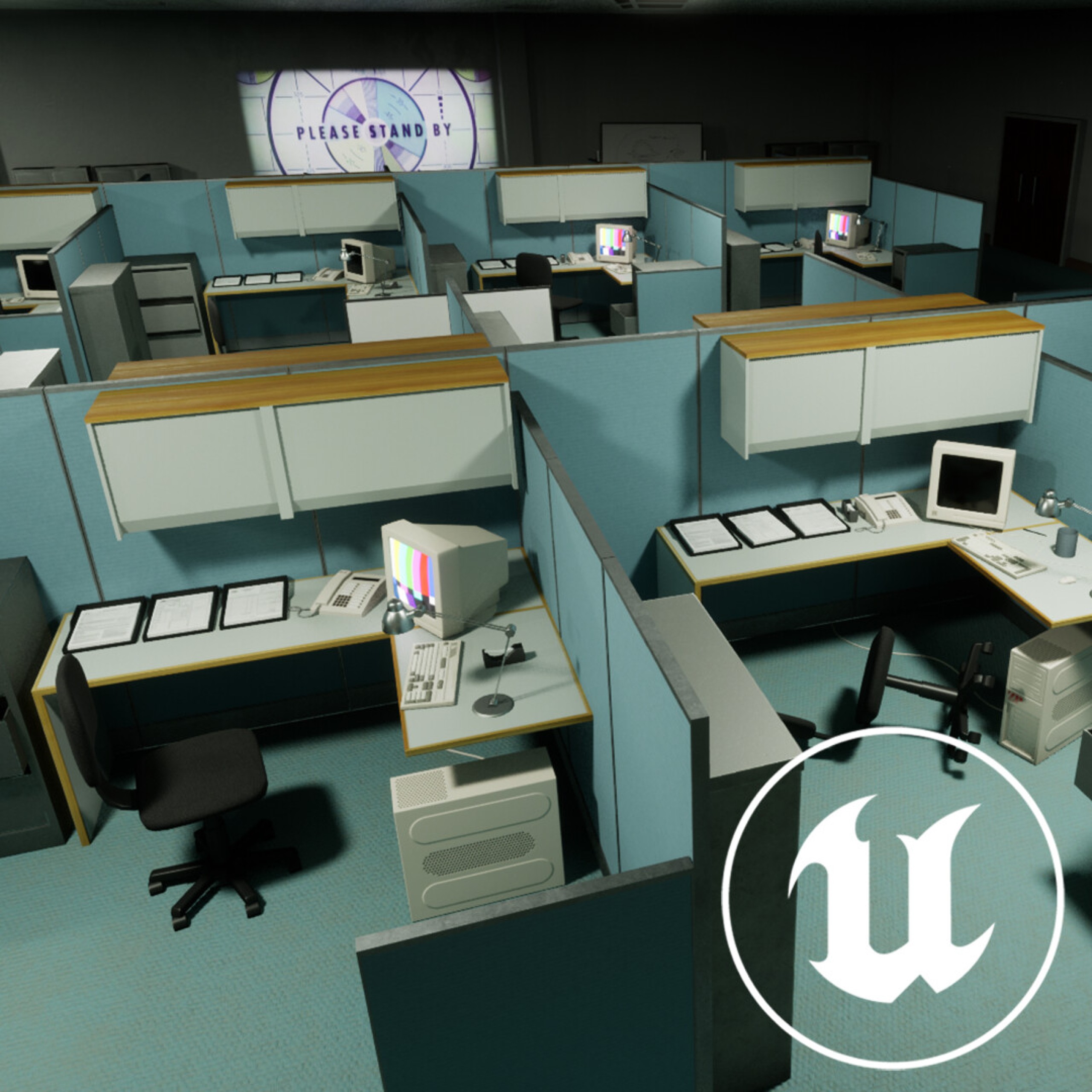 Alt-history Office Environment