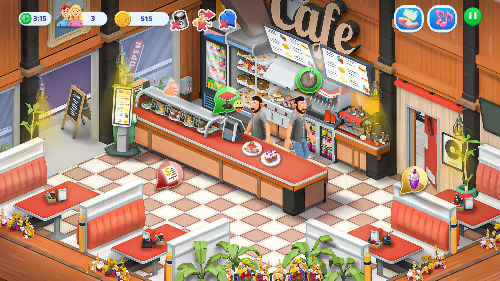 casual game location/ GUI